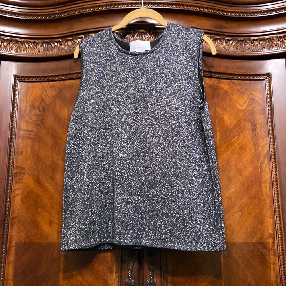 Susan Graver Style Metallic Tank